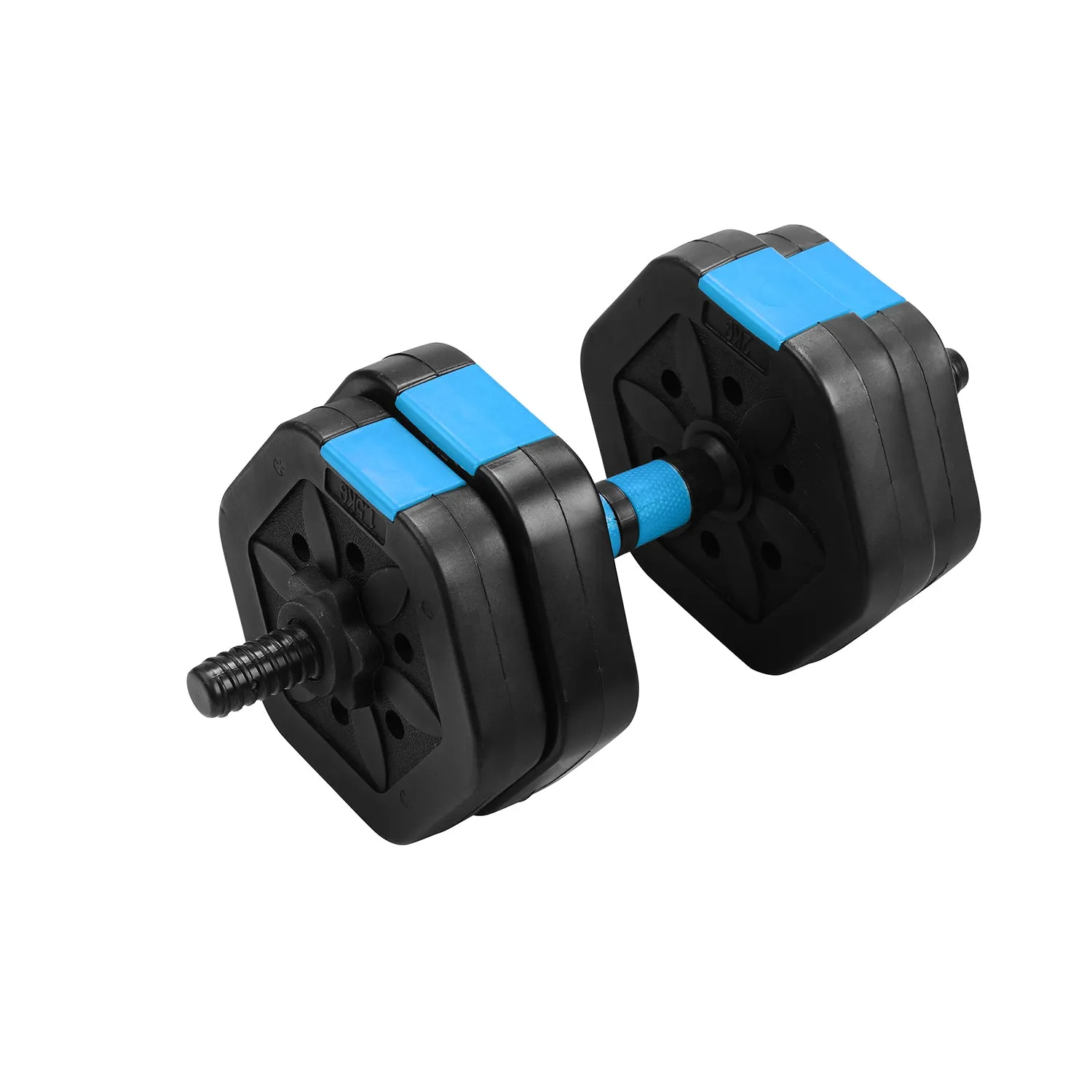 2-in-1 Adjustable Gym Workout Dumbbell Set with Connecting Rod