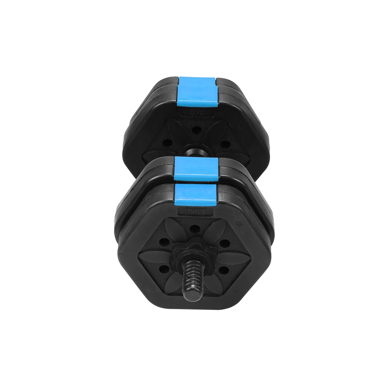 2-in-1 Adjustable Gym Workout Dumbbell Set with Connecting Rod