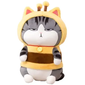 30/50cm Kawaii Sleeping Pillow Cute Cat Doll Plush Toy