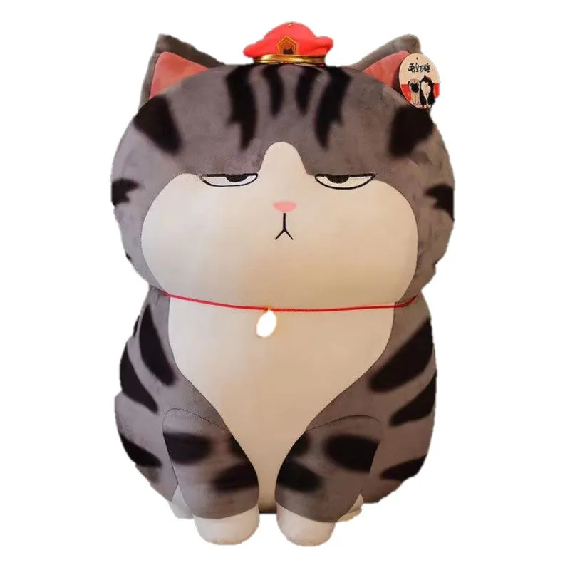 30/50cm Kawaii Sleeping Pillow Cute Cat Doll Plush Toy