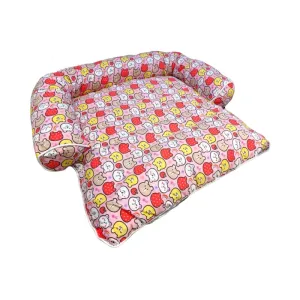 ACE PET Rainbow Bears Non-Fur Empress Dog Bed