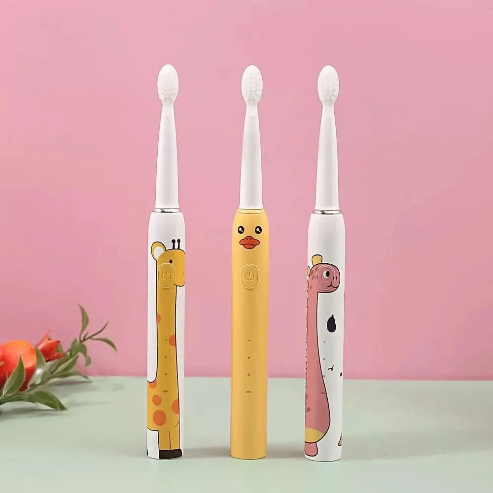 Animal Theme Electric Toothbrush For Kids