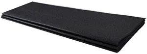 BalanceFrom GoFit High Density Treadmill Exercise Bike Equipment Mat, 3 x 6.5-ft, Foldable