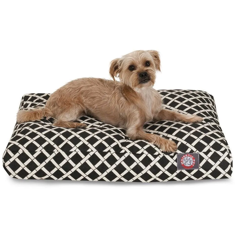 Bamboo Rectangle Dog Bed