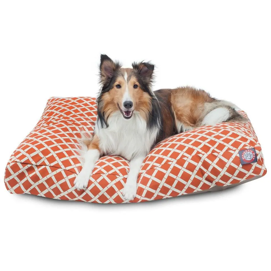 Bamboo Rectangle Dog Bed