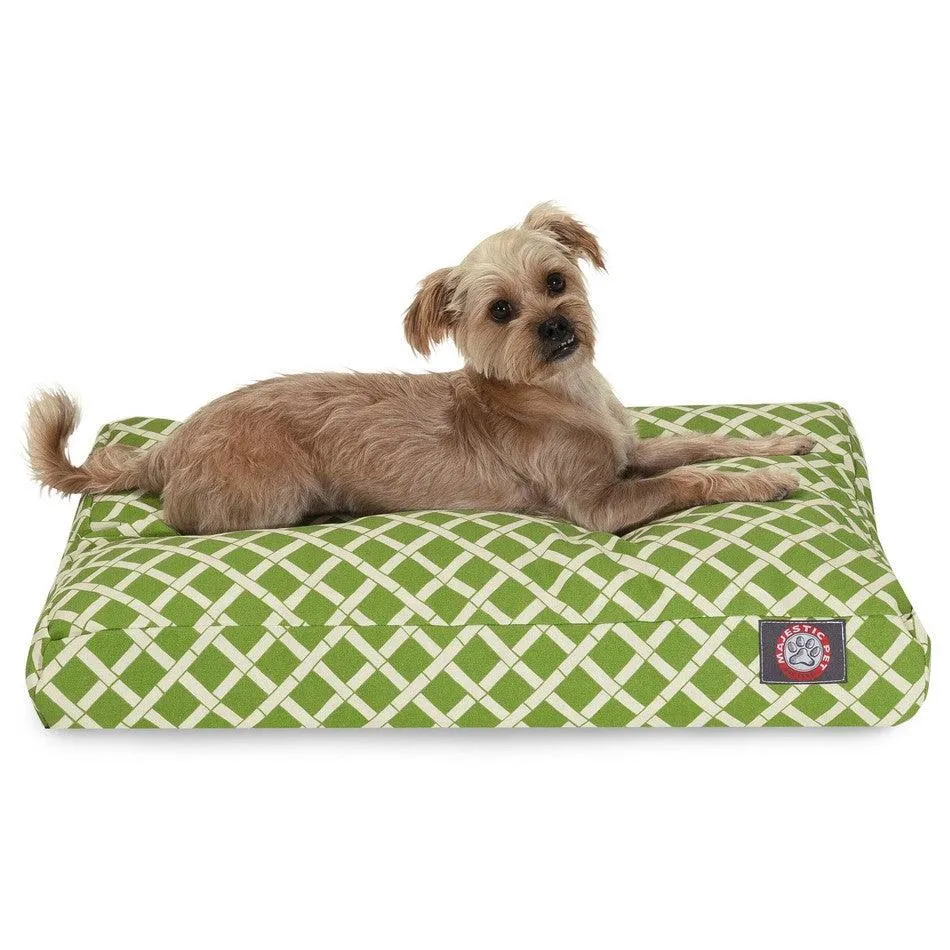 Bamboo Rectangle Dog Bed