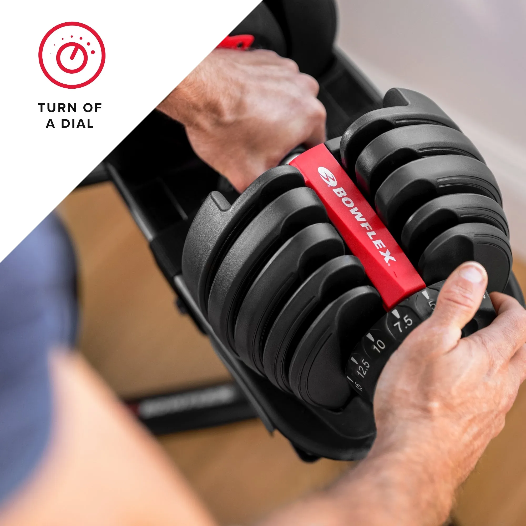 Bowflex SelectTech 552 Dumbbell Adjustable Single