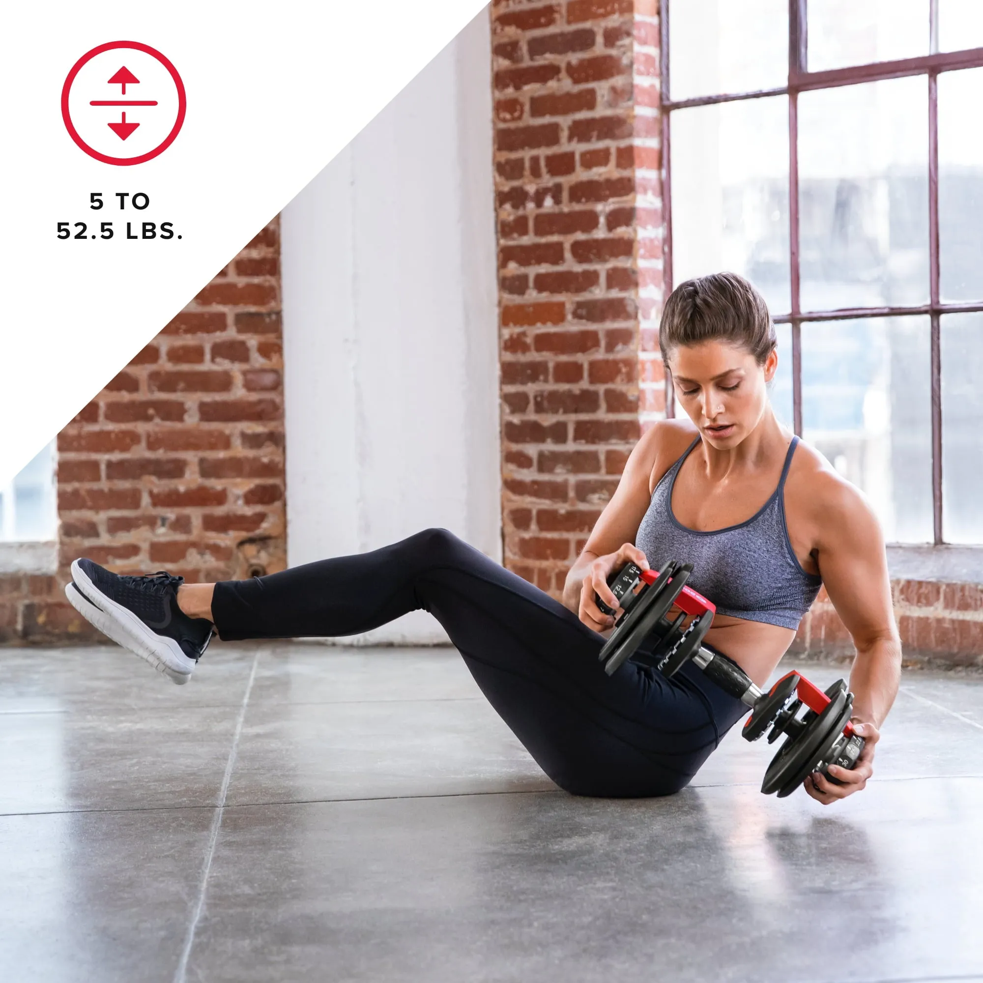 Bowflex SelectTech 552 Dumbbell Adjustable Single