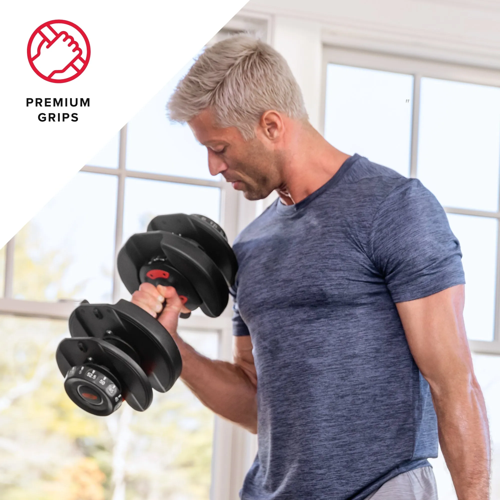 Bowflex SelectTech 552 Dumbbell Adjustable Single