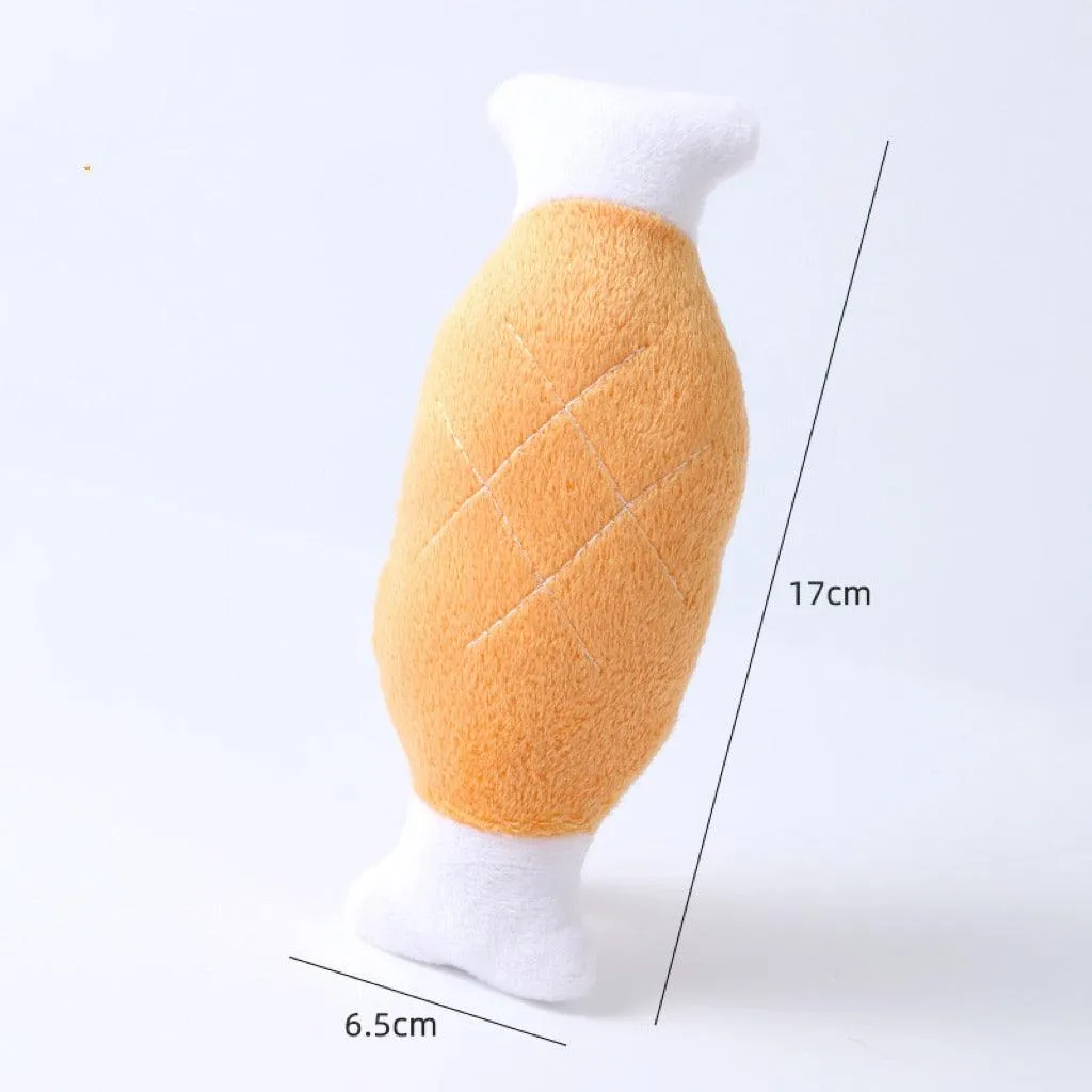 Chicken Leg/Bone Squeaky Toy