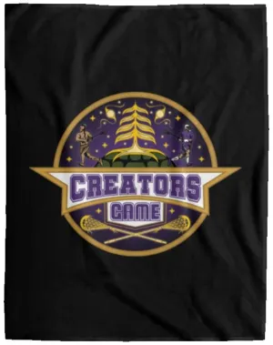 Creators Game Dark Cozy Plush Fleece Blanket (Queen)