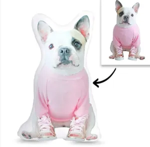 Custom Shaped Pet Portrait Pillow - 4 Sizes