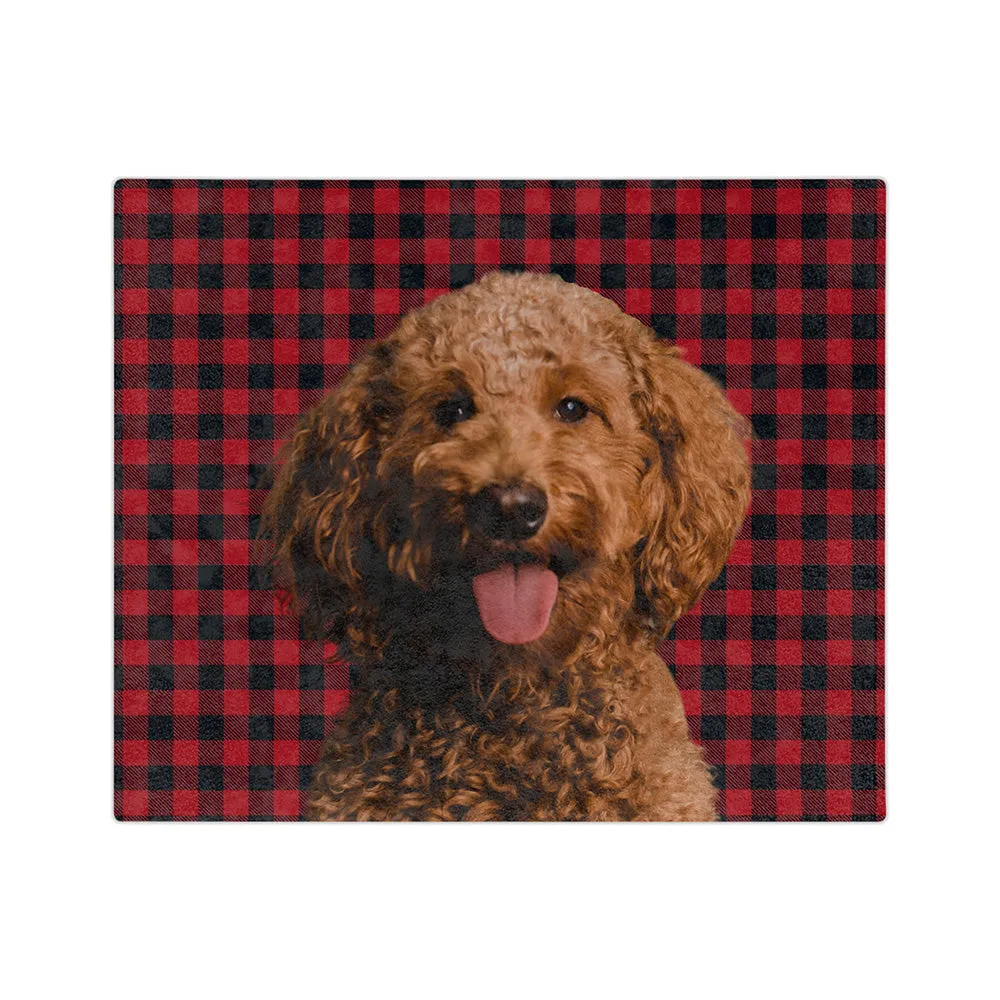 Customized Pet Art Blanket Hand Illustration 1 Pet