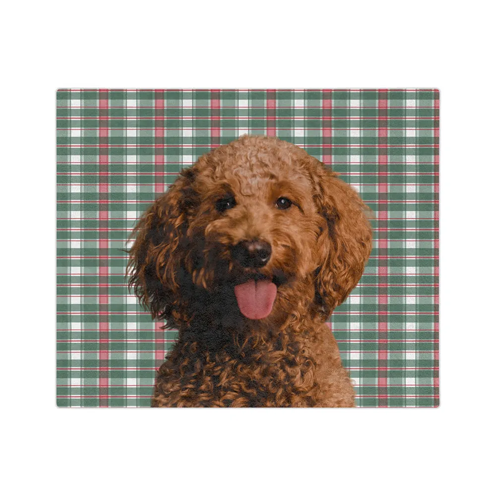 Customized Pet Art Blanket Hand Illustration 1 Pet