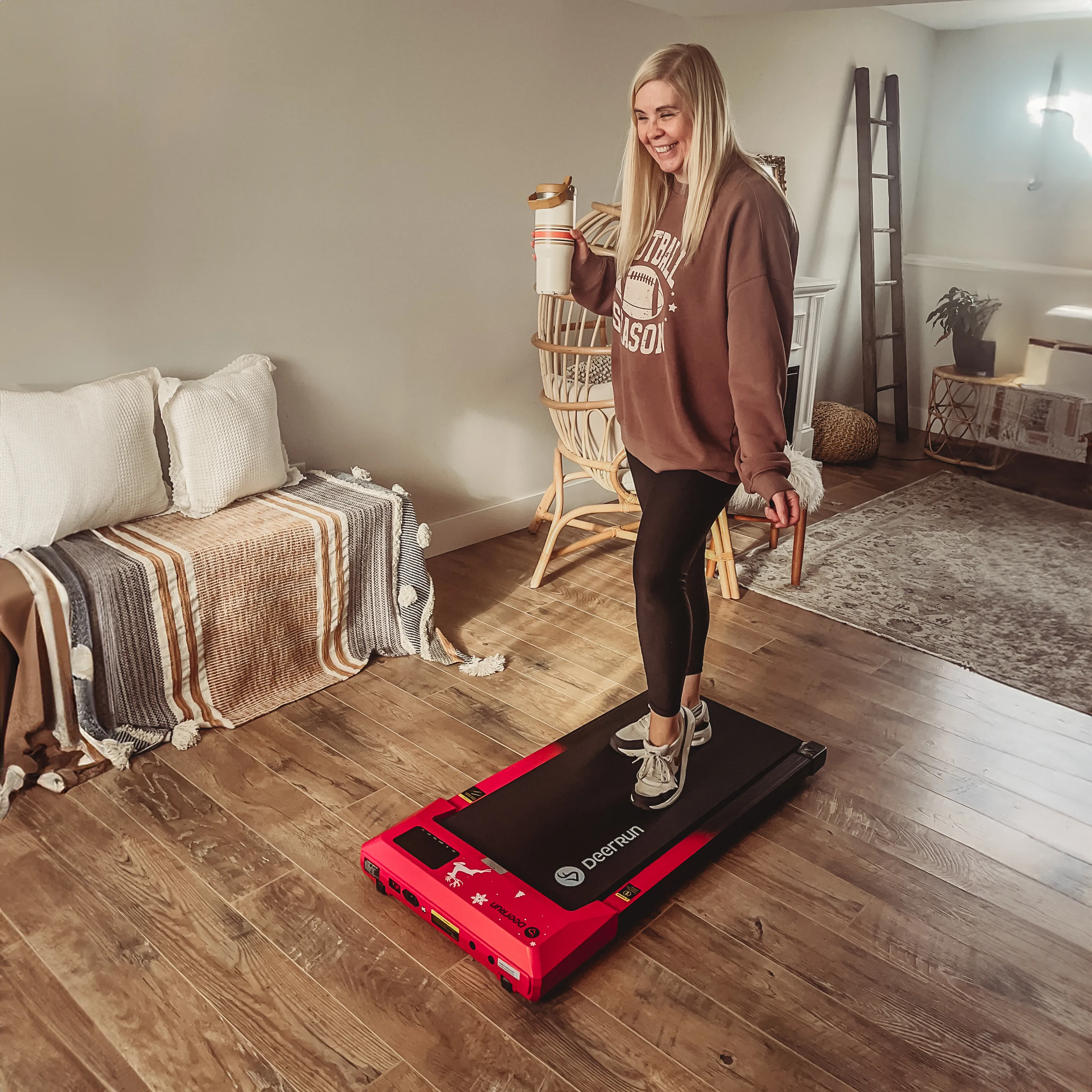 DeerRun Q1 Urban Under-Desk Treadmill with Remote Control