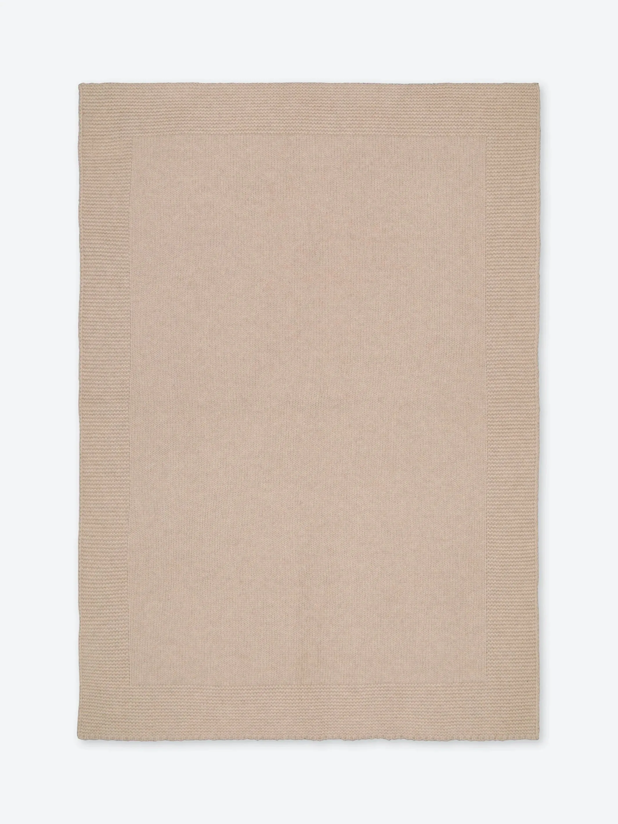 Dog Cashmere Blanket Beige