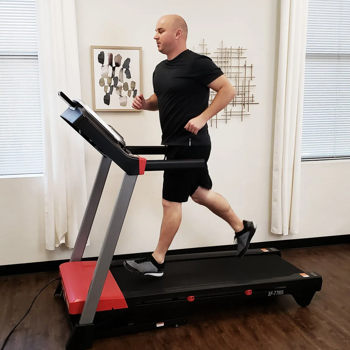 Evo-Fit Incline Treadmill with Bluetooth and Dual Device Holders