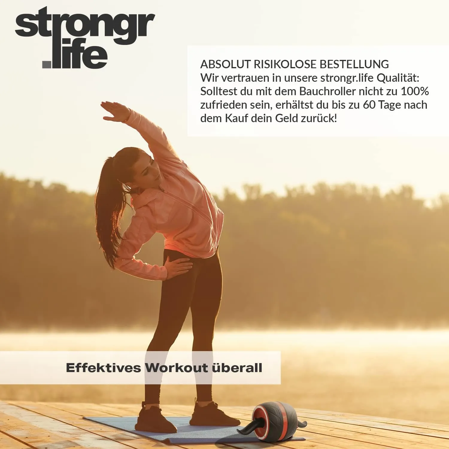 Fitness Ab Wheel Dd-8