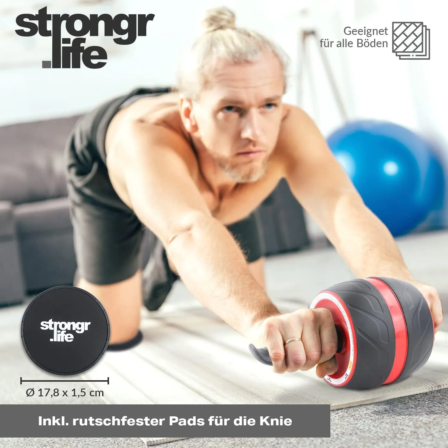 Fitness Ab Wheel Dd-8