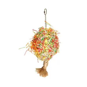 Flamingo Paper Parrot Toy Bouquet Multi Colour 53cm