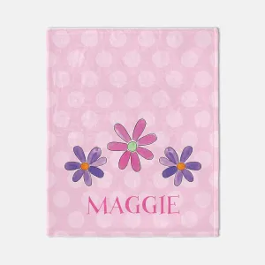 Flower Power Cozy Blanket