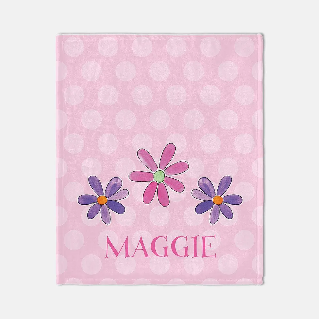 Flower Power Cozy Blanket