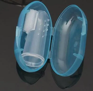 Handy Transparent Finger Cat Toothbrush
