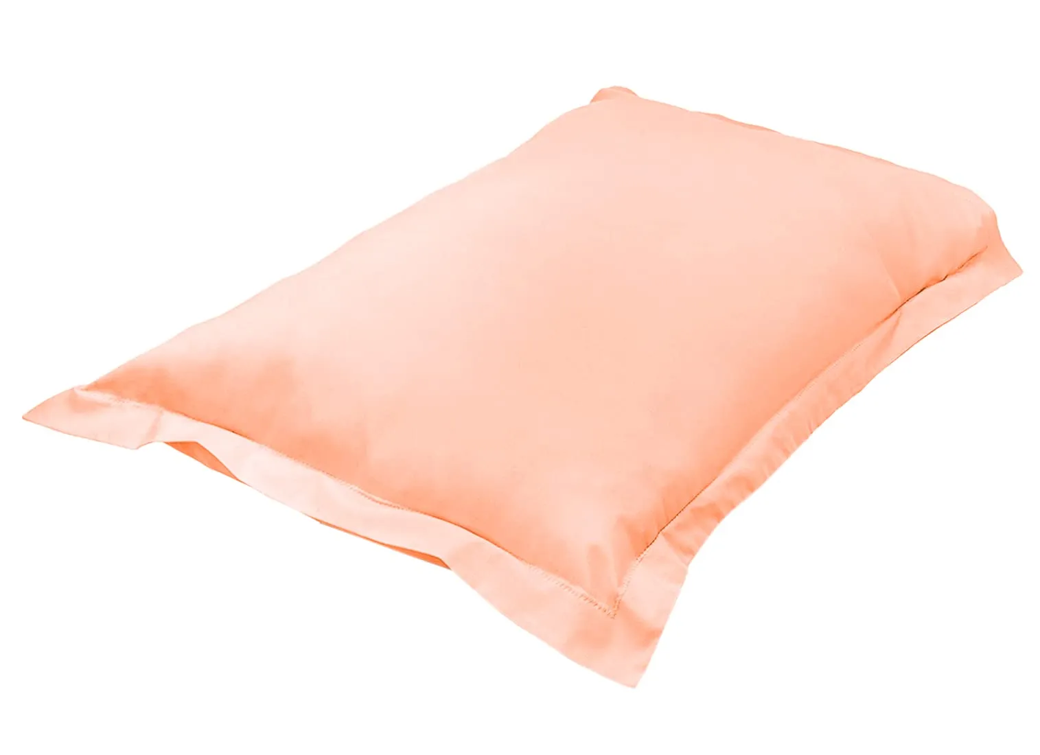 Heart Home Breathable & Soft Cotton Pillow Cover for Sofa, Couch, Bed - 29x20 Inch, Set of 4 (Peach) 52HH4034
