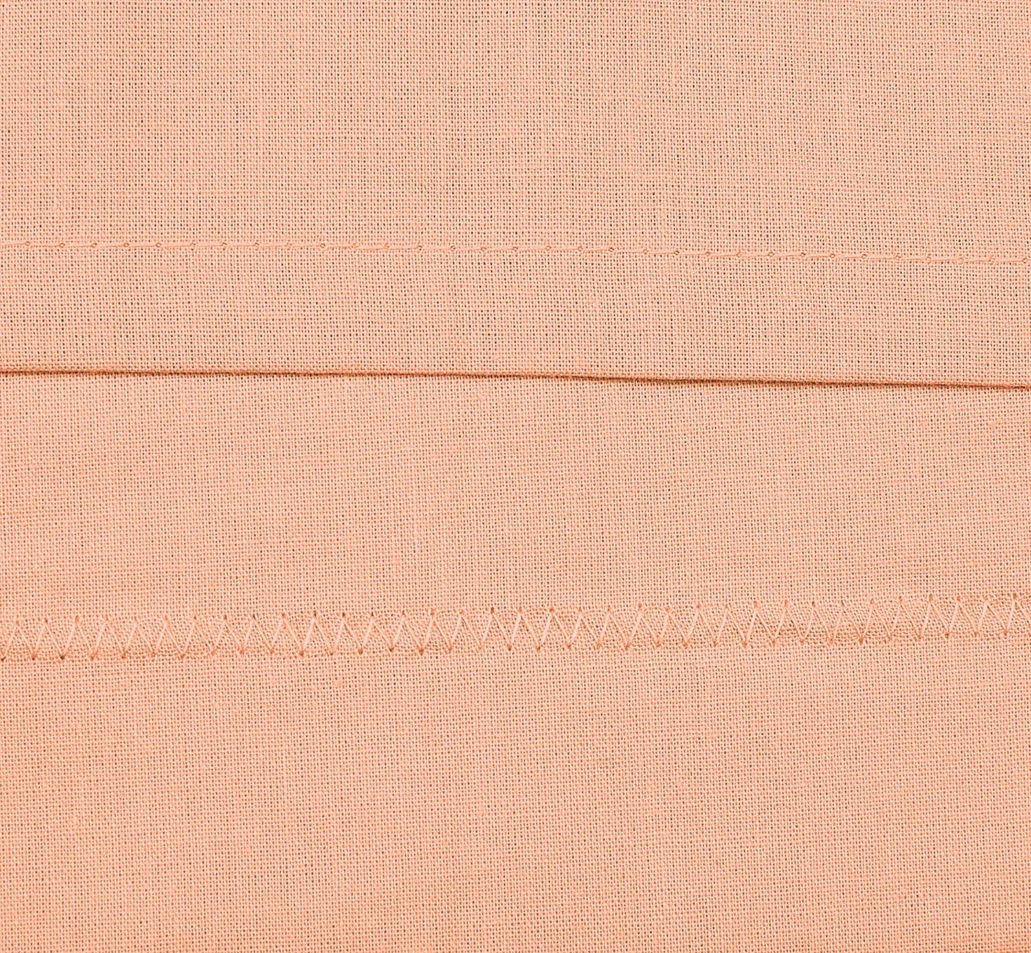 Heart Home Breathable & Soft Cotton Pillow Cover for Sofa, Couch, Bed - 29x20 Inch, Set of 4 (Peach) 52HH4034