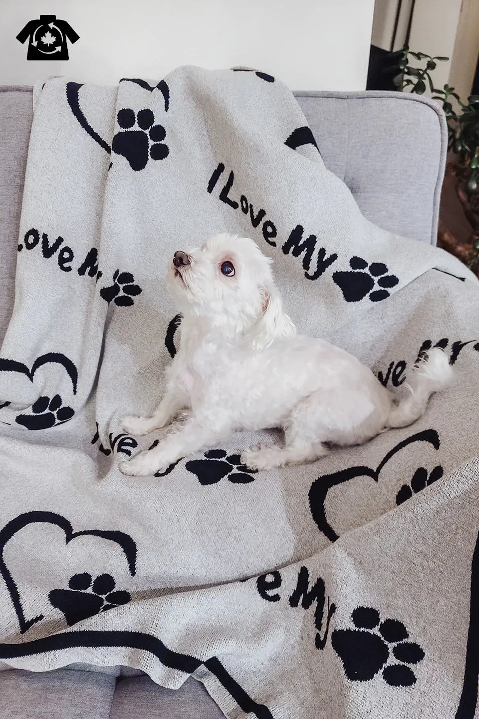 I Love My Pet Blanket