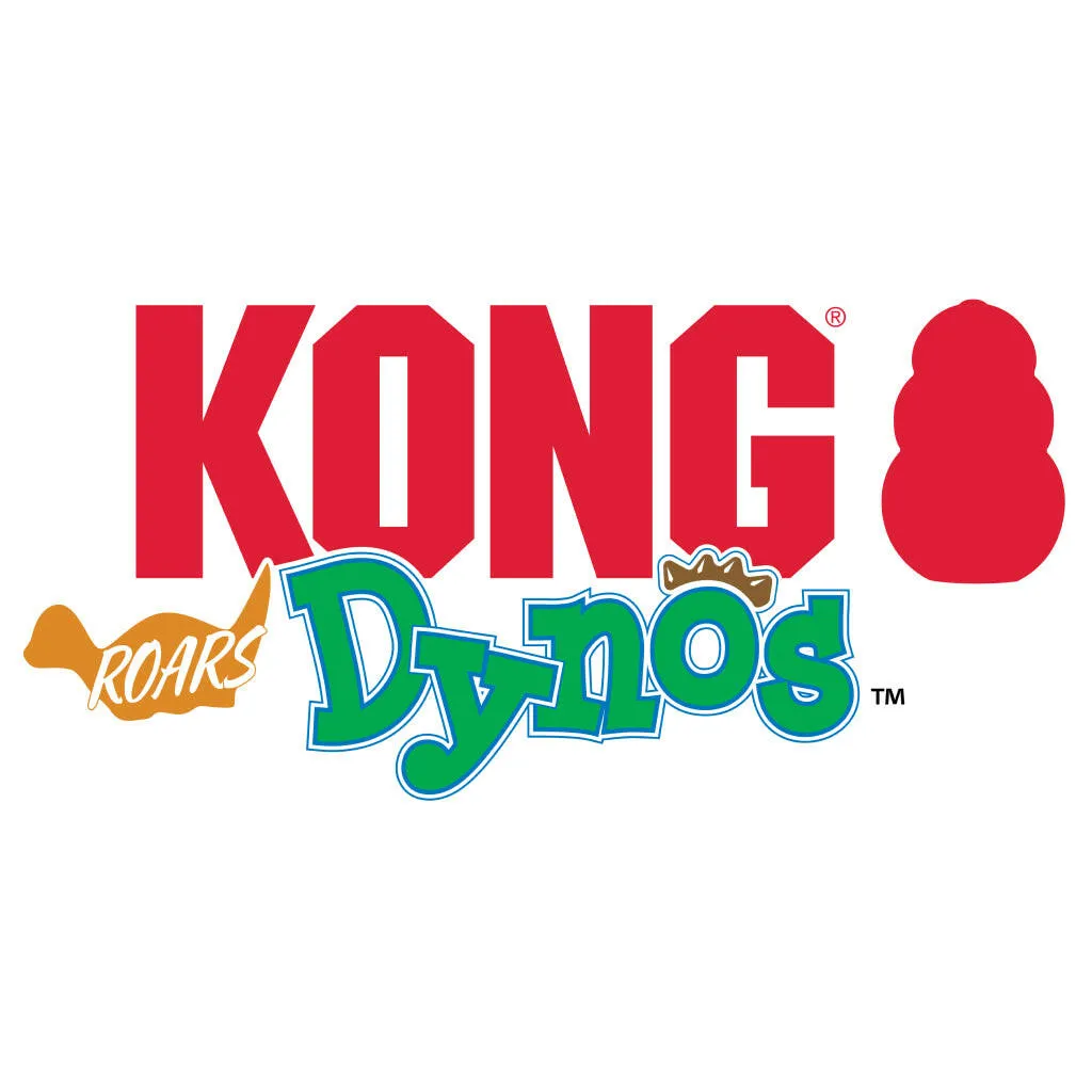 KONG Dynos Roars Squeaky Plush Toy For Dogs (medium/large)