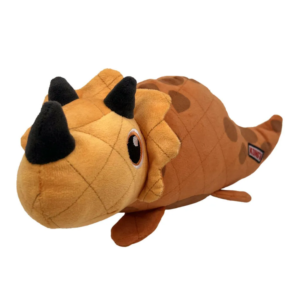 KONG Dynos Roars Squeaky Plush Toy For Dogs (medium/large)