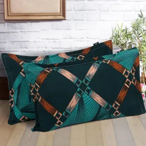 Maxo Abstract Pillow Cover - Set Of Two