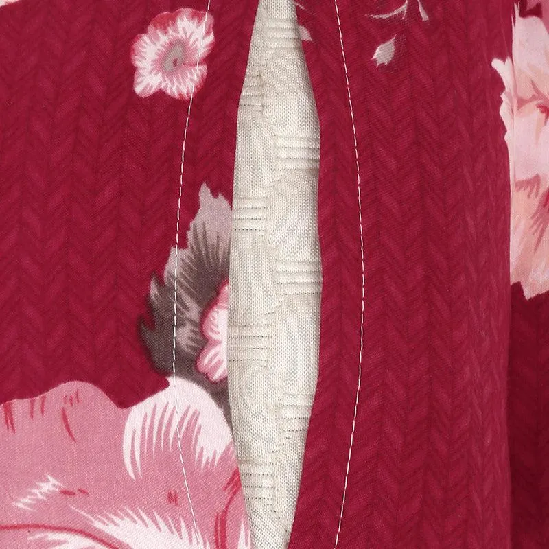 Meso Floral Pillow Cover - Set Of Two