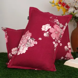 Meso Floral Pillow Cover - Set Of Two
