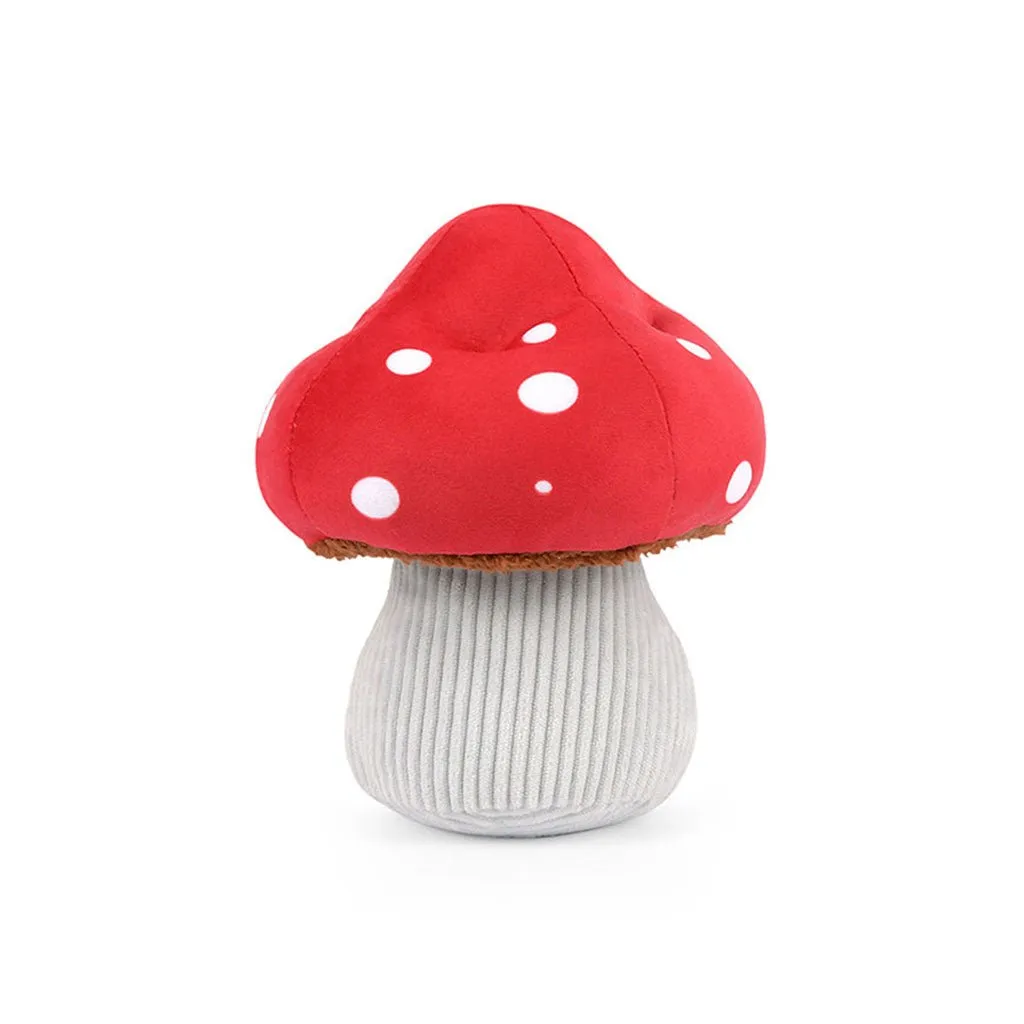 Mutt Mushroom Plush Dog Toy