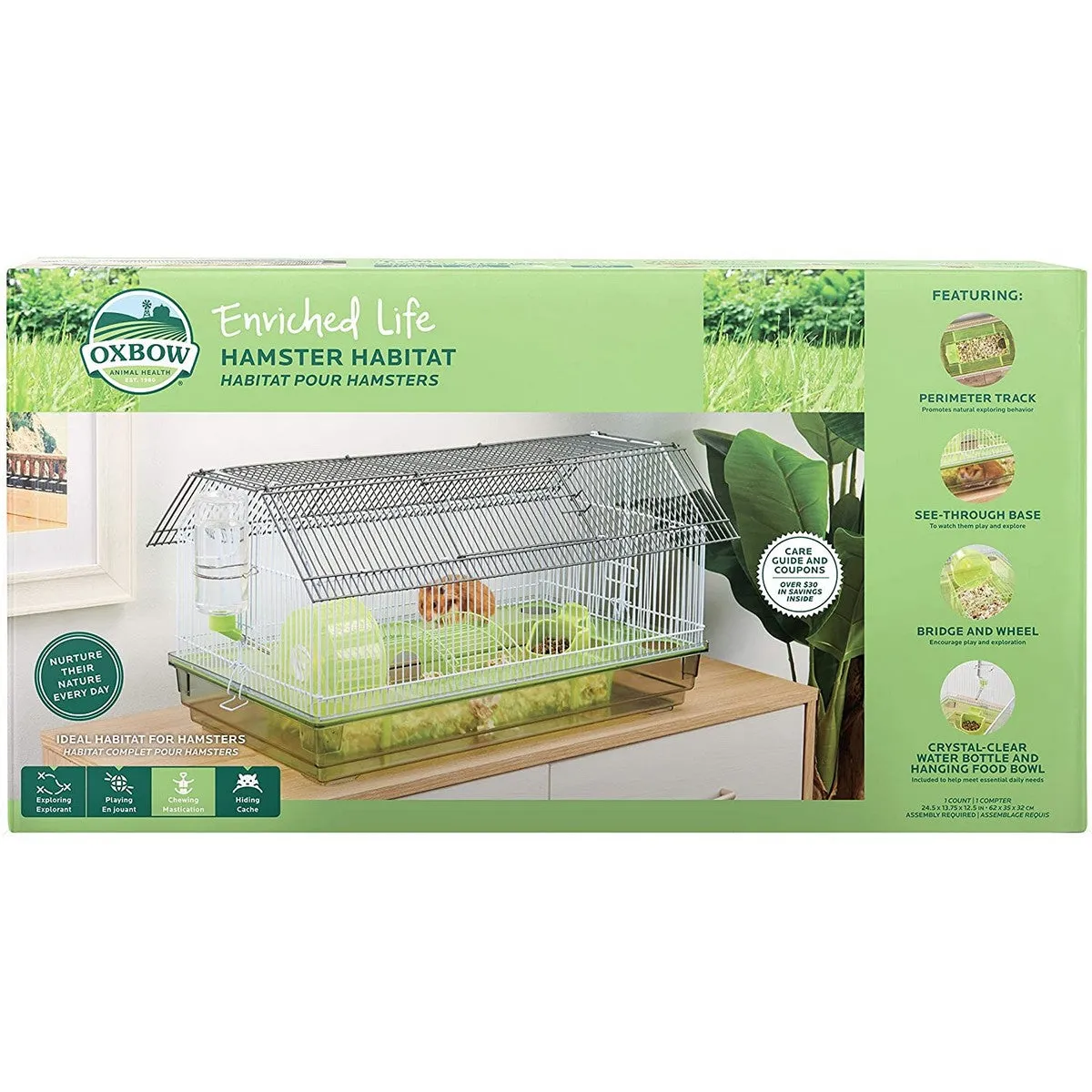 Oxbow Enriched Life Hamster Habitat