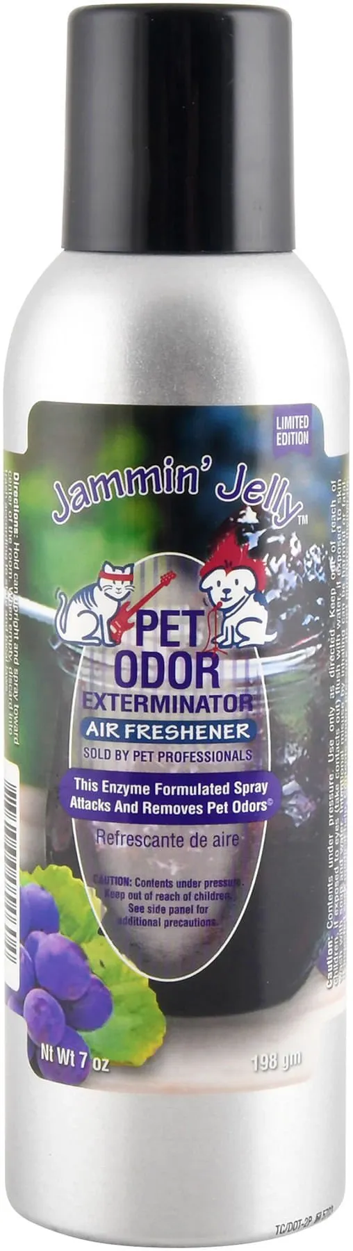 Pet Odor Exterminator Spray, Jammin' Jelly, 7 oz