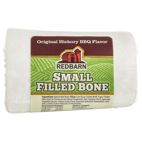 Redbarn Filled Bone Hickory BBQ Flavor