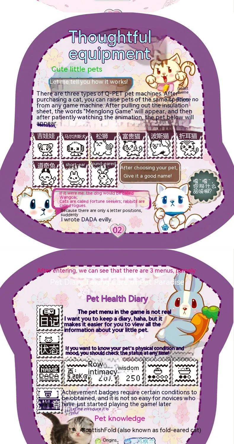 Tamagotchi-Style Game for Kids