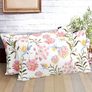 Vista Floral Pillow Cover - Set Of Two